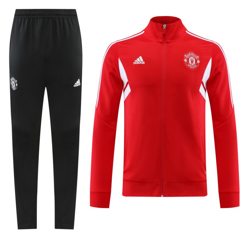 Chaqueta De Chándal Manchester United Rojo 2022